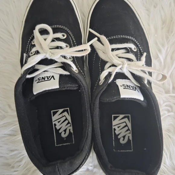Vans Black Canvas Sneakers - Picture 4 of 5